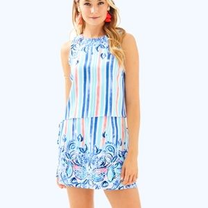 Lilly Pulitzer Donna set in stripes and streamers